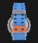 Casio G-Shock GA-100EU-8A2DR Euphoria Series Digital Analog Purple Dial Blue Resin Band-3
