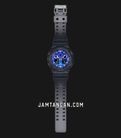 Casio G-Shock GA-100FL-1AJF Flame Inside Collection Digital Analog Dial Black Resin Band (JDM)-1