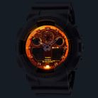 Casio G-Shock GA-100FL-8AJF Flame Inside Collection Digital Analog Dial Grey Resin Band (JDM)-5
