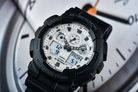 Casio G-Shock GA-100WD-1AJF Black And Briliant White Digital Analog Dial Black Resin Band (JDM)-8