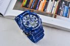 Casio G-Shock GA-110BWP-2ADR Chinese Porcelain Digital Analog Dial Navy Blue Resin Band-6
