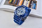 Casio G-Shock GA-110BWP-2ADR Chinese Porcelain Digital Analog Dial Navy Blue Resin Band-7