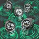 Casio G-Shock GA-110HD-8ADR Hidden Glow Series Digital Analog Luminous Dial Grey Resin Band-8
