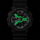 Casio G-Shock GA-110HD-8ADR Hidden Glow Series Digital Analog Luminous Dial Grey Resin Band-11