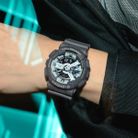 Casio G-Shock GA-110HD-8ADR Hidden Glow Series Digital Analog Luminous Dial Grey Resin Band-12