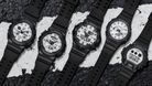 Casio G-Shock GA-110WD-1ADR Black And Briliant White Digital Analog Dial Black Resin Band-2