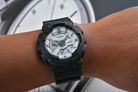 Casio G-Shock GA-110WD-1AJF Black And Briliant White Digital Analog Dial Black Resin Band (JDM)-10