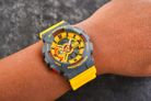 Casio G-Shock GA-110Y-9ADR 90s Sport Series Digital Analog Dial Yellow Resin Band-7