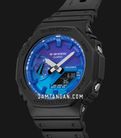 Casio G-Shock GA-2100FL-1ADR CasiOak Flame Inside Collection Digital Analog Dial Resin Band-3