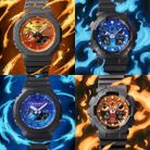 Casio G-Shock GA-2100FL-8ADR CasiOak Flame Inside Collection Digital Analog Dial Resin Band-6