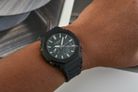 Casio G-Shock GA-2100RC-1ADR CasiOak Teal And Brown Series Black Dial Black Resin Band-8