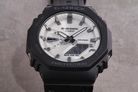 Casio G-Shock GA-2100WD-1ADR CasiOak Black And Briliant White Series White Dial Resin Band-5
