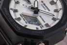 Casio G-Shock GA-2100WD-1ADR CasiOak Black And Briliant White Series White Dial Resin Band-10