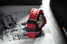 Casio G-Shock GA-700-4ADR Men Digital Analog Dial Red Resin Band-7