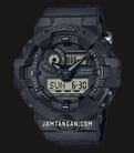 Casio G-Shock GA-700BCE-1ADR Utility Black Series Digital Analog Dial Black CORDURA Cloth Band-0