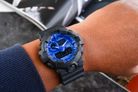 Casio G-Shock GA-700BP-1ADR Blue Paisley Digital Analog Striking Blue Dial Black Resin Band-8