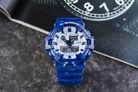 Casio G-Shock GA-700BWP-2ADR Chinese Porcelain Light Blue Digital Analog Dial Navy Blue Resin Band-4