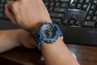 Casio G-Shock GA-700CA-2ADR Utility Camo Digital Analog Dial Blue Resin Band-6
