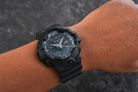 Casio G-Shock GA-700MF-1ADR Multi-Fluorescent Accents Series Digital Analog Dial Black Resin Band-7