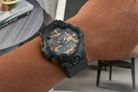 Casio G-Shock GA-700RC-1ADR Teal And Brown Series Digital Analog Black Dial Black Resin Band-7