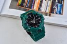 Casio G-Shock GA-700SC-3ADR Black Digital Analog Dial Green Resin Band-5