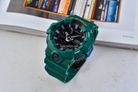 Casio G-Shock GA-700SC-3ADR Black Digital Analog Dial Green Resin Band-6