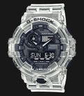 Casio G-Shock GA-700SKE-7ADR Transparent Pack Men Digital Analog Dial Clear Resin Band-0