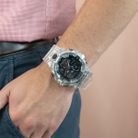 Casio G-Shock GA-700SKE-7ADR Transparent Pack Men Digital Analog Dial Clear Resin Band-6