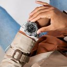 Casio G-Shock GA-700SKE-7ADR Transparent Pack Men Digital Analog Dial Clear Resin Band-8