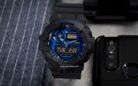 Casio G-Shock GA-700VB-1ADR Virtual Blue Digital Analog Dial Black Resin Band-3