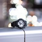 Casio G-Shock GA-700WD-1ADR Black And Briliant White Digital Analog Dial Black Resin Band-4
