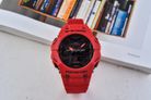 Casio G-Shock GA-B001-4ADR Digital Analog Dial Red Resin Band-6