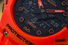 Casio G-Shock GA-B001FL-4ADR Function Logo Series Emergency Orange Resin Band-7