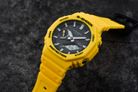 Casio G-Shock GA-B2100C-9ADR CasiOak Tough Solar Digital Analog Dial Yellow Resin Band-9