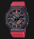 Casio G-Shock GA-B2100CD-1A4JR Charles Darwin Foundation For Galapagos Themed Red Resin Band (JDM)-0
