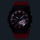 Casio G-Shock GA-B2100CD-1A4JR Charles Darwin Foundation For Galapagos Themed Red Resin Band (JDM)-2