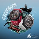 Casio G-Shock GA-B2100CD-1A4JR Charles Darwin Foundation For Galapagos Themed Red Resin Band (JDM)-3