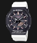 Casio G-Shock GA-B2100CD-1A7JR Charles Darwin Foundation For Galapagos Themed White Resin Band (JDM)-0