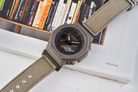 Casio G-Shock GA-B2100CT-5ADR CasiOak Coexist Collection Digital Analog Dial Khaki Gray Cloth Band-8