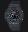 Casio G-Shock GA-B2100MF-1ADR CasiOak Multi-Fluorescent Accent Series Digital Analog Dial Resin Band-0