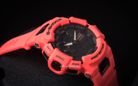 Casio G-shock G-Squad GBA-900-4ADR Black Digital Analog Dial Red Resin Band-4
