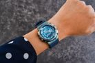 Casio G-Shock Women GM-S110LB-2ADR Tough Charm Digital Analog Dial Dark Blue Resin Band-8