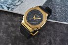 Casio G-Shock Women GM-S2100GB-1ADR CasiOak Stay Gold Series Digital Analog Dial Black Resin Band-7