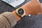 Casio G-Shock Women GM-S2100GB-1ADR CasiOak Stay Gold Series Digital Analog Dial Black Resin Band-8