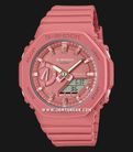 Casio G-Shock GMA-S2100-4A2DR Mini CasiOak Ladies Pink Digital Analog Dial Pink Resin Band-0