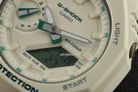 Casio G-Shock GMA-S2100GA-7ADR CasiOak Green Accent Series Digital Analog Dial White Resin Band-7