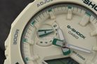 Casio G-Shock GMA-S2100GA-7ADR CasiOak Green Accent Series Digital Analog Dial White Resin Band-17