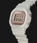 Casio G-Shock X ITZY GMD-S5600-8DR Basic Collection Ladies Rose Gold Digital Dial Grey Resin Band-1