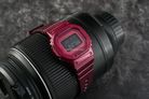 Casio G-Shock GMD-S5600RB-4DR Red And Black Collection Digital Dial Magenta Resin Band-7