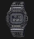 Casio G-Shock GMW-B5000CS-1DR Full Metal Grid Tunnel Black Digital Dial Black Stainless Steel Band-0